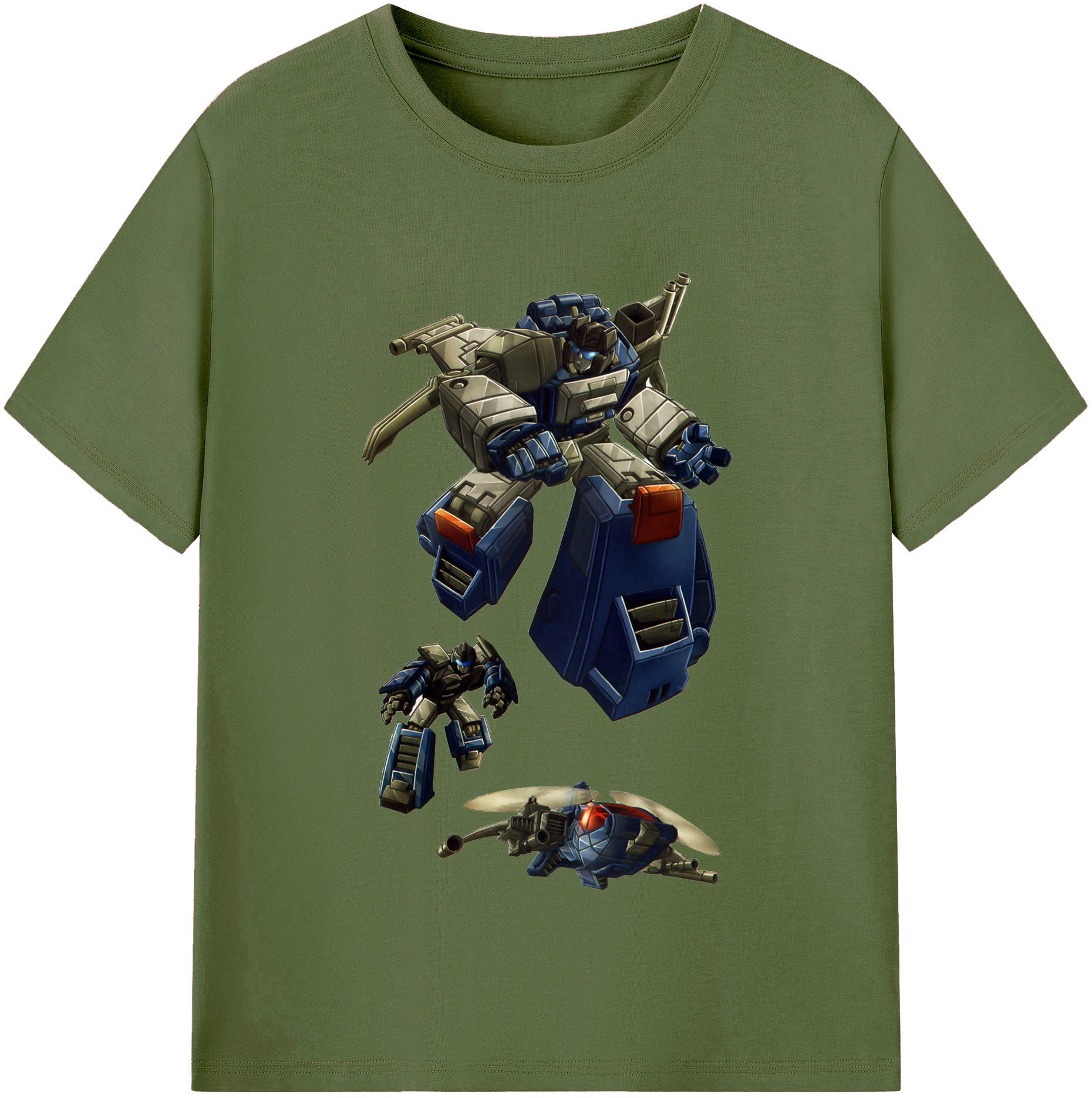 （画像用）  綿100％半袖Tシャツ（フロントプリント）